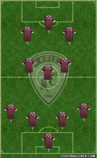 AE Larisa 1964 Formation 2018