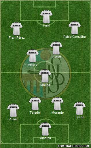 U.D. Salamanca S.A.D. Formation 2018