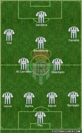 Real Betis B., S.A.D. Formation 2018