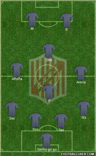 9 de Julio Formation 2018