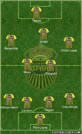 Real CD España Formation 2018