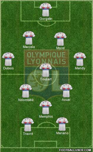 Olympique Lyonnais Formation 2018