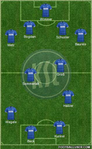 Karlsruher SC Formation 2018