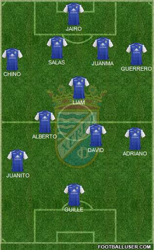 Xerez C.D., S.A.D. Formation 2018