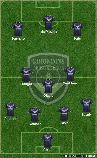 FC Girondins de Bordeaux Formation 2018