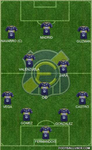 CD Everton de Viña del Mar S.A.D.P. Formation 2018