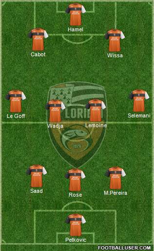 FC Lorient Bretagne Sud Formation 2018