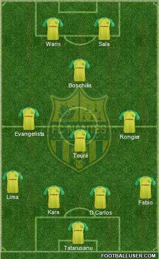 FC Nantes Formation 2018