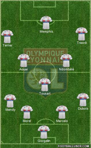 Olympique Lyonnais Formation 2018