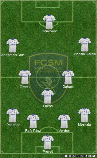 FC Sochaux-Montbéliard Formation 2018