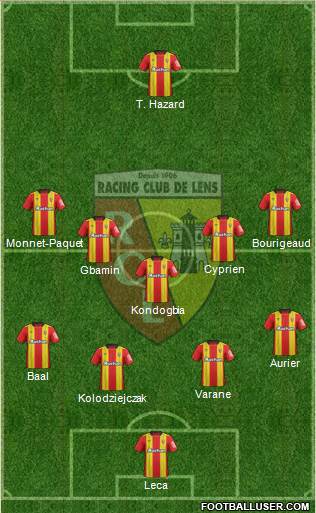 Racing Club de Lens Formation 2018
