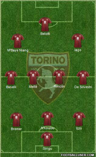Torino Formation 2018