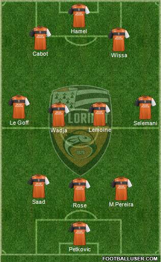 FC Lorient Bretagne Sud Formation 2018