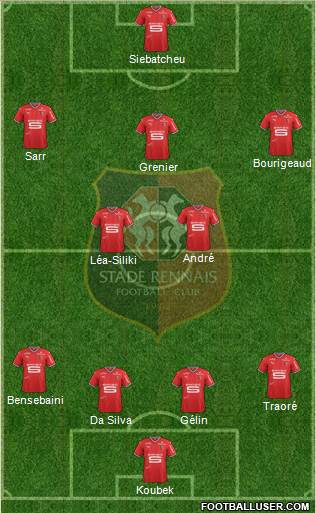 Stade Rennais Football Club Formation 2018