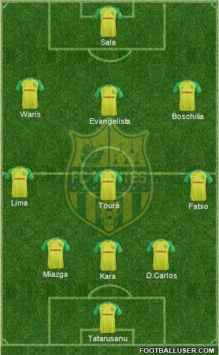 FC Nantes Formation 2018