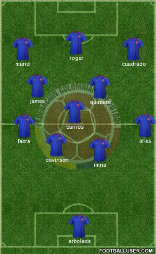 Colombia Formation 2018