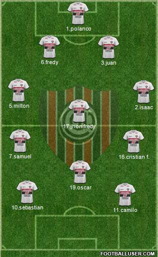 Chacarita Juniors Formation 2018