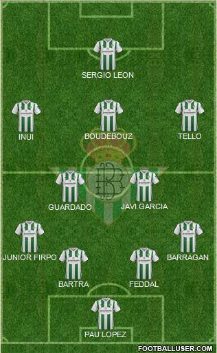 Real Betis B., S.A.D. Formation 2018