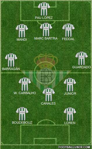 Real Betis B., S.A.D. Formation 2018