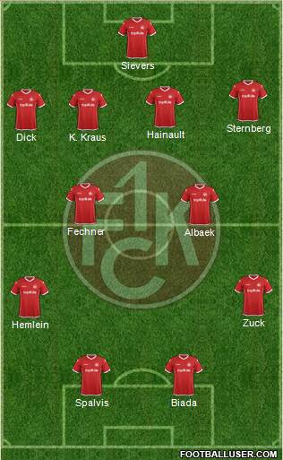 1.FC Kaiserslautern football formation