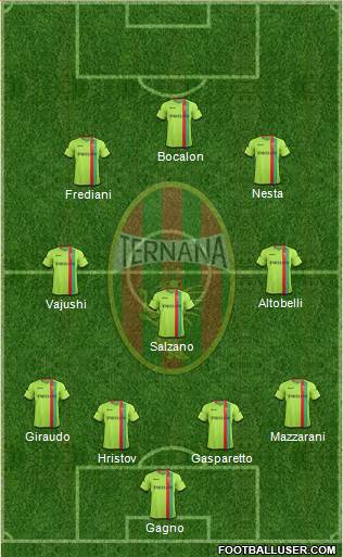 Ternana Formation 2018