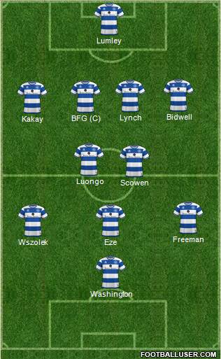 Queens Park Rangers football formation