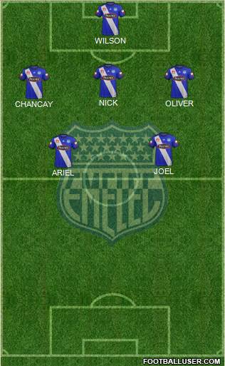 CS Emelec Formation 2018
