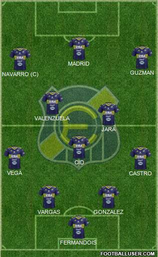 CD Everton de Viña del Mar S.A.D.P. Formation 2018