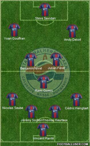 Stade Malherbe Caen Basse-Normandie Formation 2018