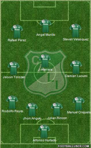 AC Deportivo Cali Formation 2018