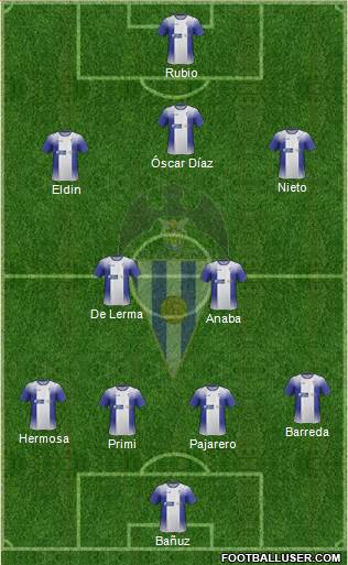 C.D. Alcoyano Formation 2018