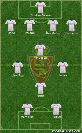 R. Zaragoza S.A.D. Formation 2018