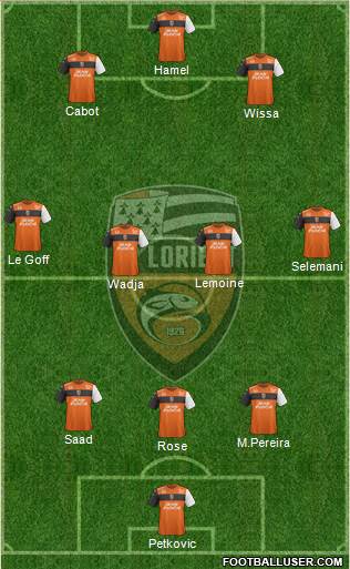 FC Lorient Bretagne Sud Formation 2018
