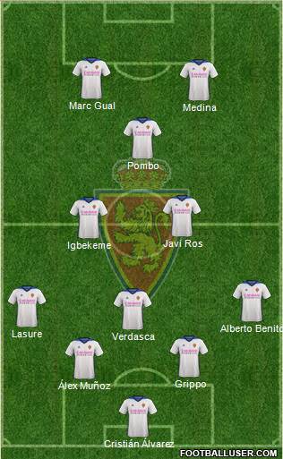 R. Zaragoza S.A.D. Formation 2018