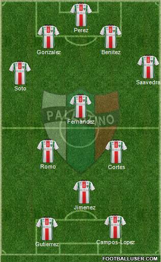 CD Palestino S.A.D.P. Formation 2018