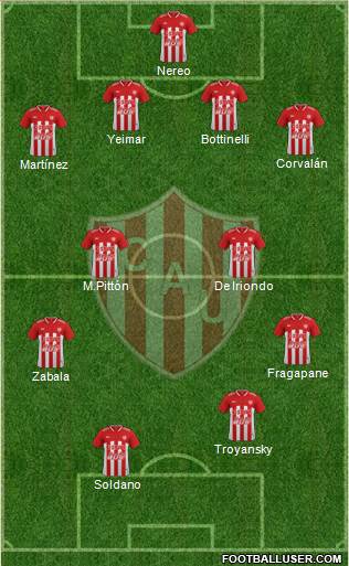 Unión de Santa Fe Formation 2018