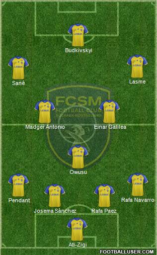 FC Sochaux-Montbéliard Formation 2018