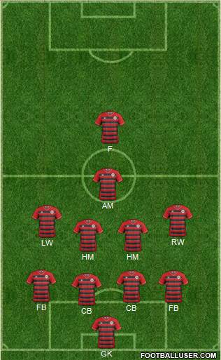 Atlanta Silverbacks Formation 2018