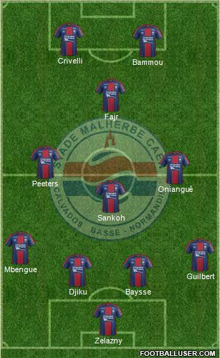 Stade Malherbe Caen Basse-Normandie Formation 2018