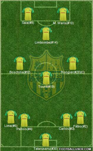 FC Nantes Formation 2018