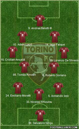 Torino Formation 2018