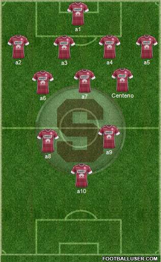 CD Saprissa Formation 2018