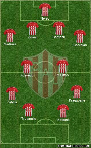 Unión de Santa Fe Formation 2018