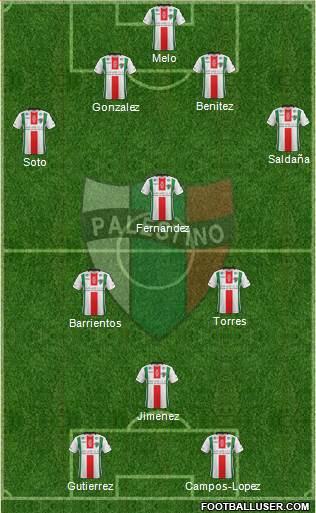 CD Palestino S.A.D.P. Formation 2018