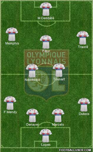Olympique Lyonnais Formation 2018