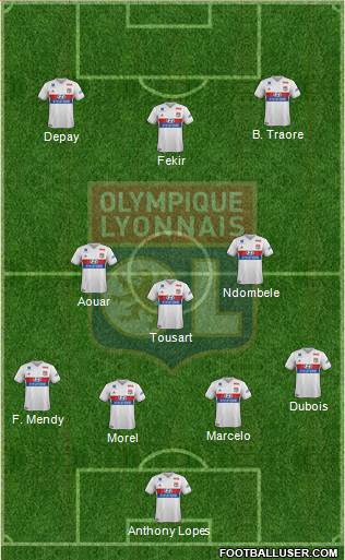 Olympique Lyonnais Formation 2018