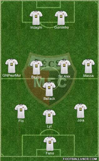 Pécsi Mecsek FC Formation 2018
