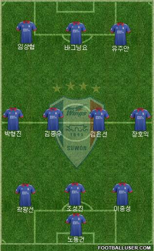 Suwon Samsung Blue Wings Formation 2018