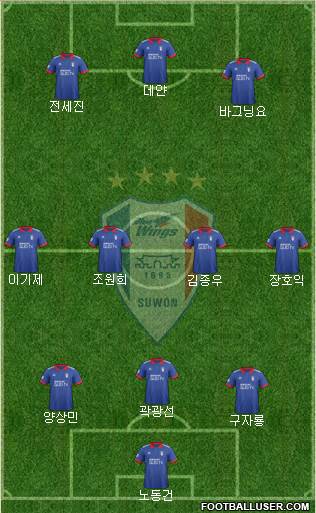 Suwon Samsung Blue Wings Formation 2018