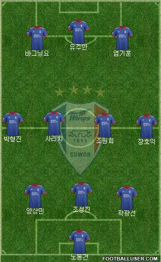 Suwon Samsung Blue Wings Formation 2018